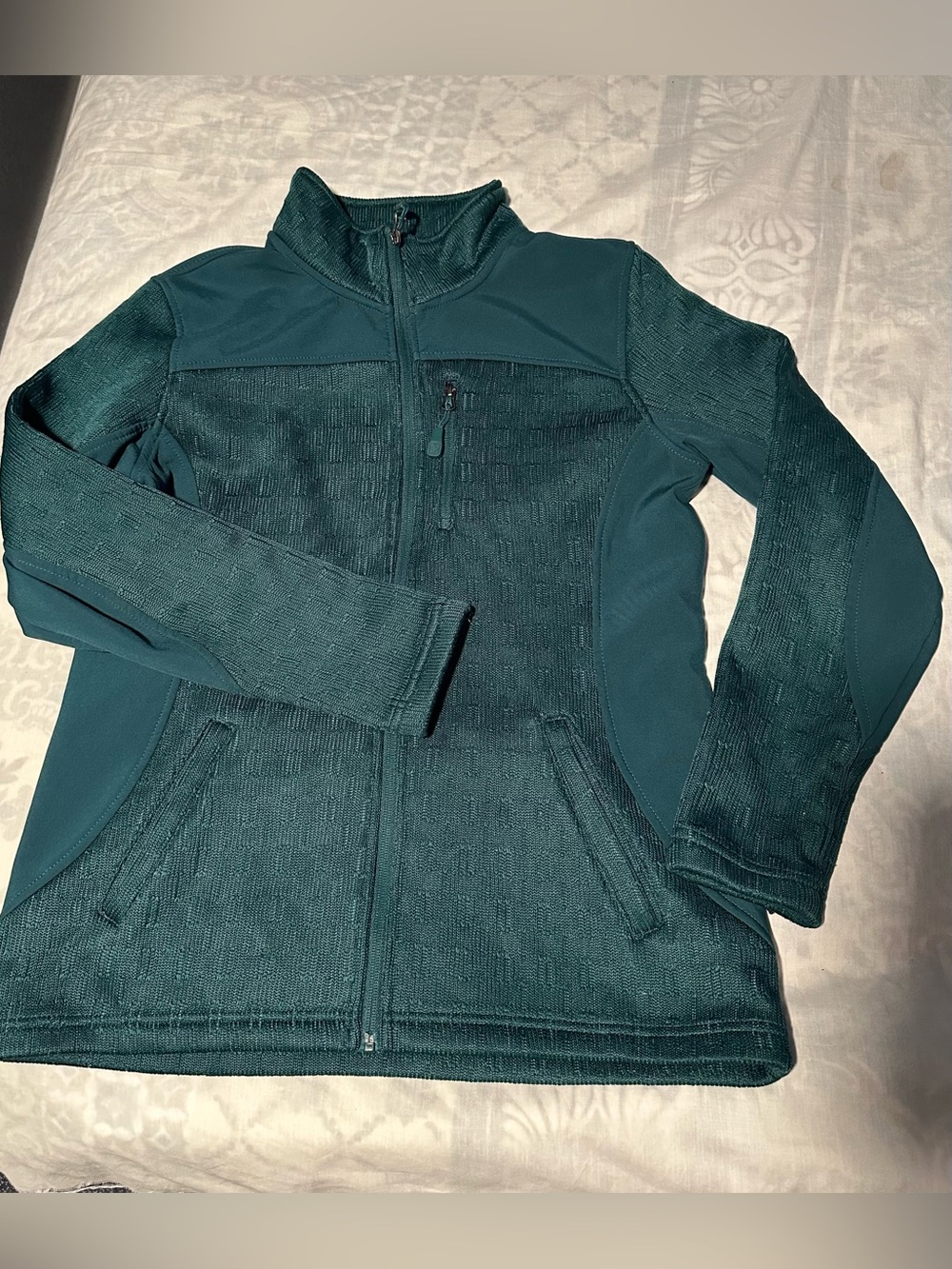 Swiss Tech Teal Full-Zip Women’s Jacket size M (8-10)